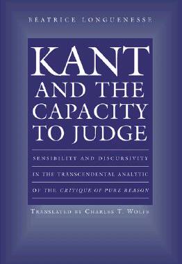 现货 Kant and the Capacity to Judge