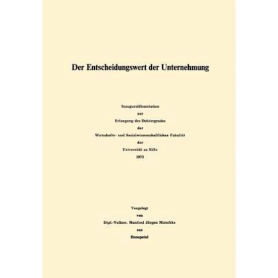 Inauguraldissertation zur Erlangung des