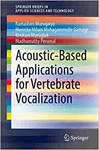 【预订】Acoustic-Based Applications for Vertebrate Vocalization 9783030857721