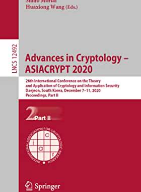 【预订】Advances in Cryptology – ASIACRYPT 2020