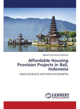 预订 Affordable Housing Provision Projects in Bali, Indonesia: 9783659664106