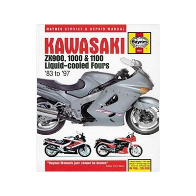 [预订]Kawasaki ZX900, 1000 & 1100 Liquid-cooled Fours (83 - 97) Haynes Repair Manual 9781785213281