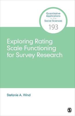 [预订]Exploring Rating Scale Functioning for Survey Research 9781071855379 书籍/杂志/报纸 科学技术类原版书 原图主图