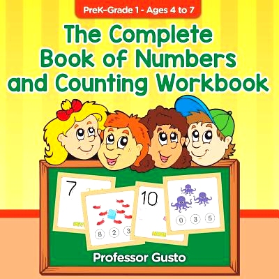 预订 The Complete Book of Numbers and Counting Workbook PreK-Grade 1 - Ages 4 to 7: 9781683210801