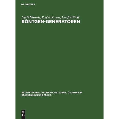 预订 Röntgen-Generatoren: 9783110102505