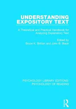 【预订】Understanding Expository Text: A Theoretical and Practical Handbook for Analyzing Explanatory Text