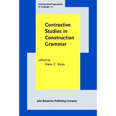 预订 Contrastive Studies in Construction Grammar: 9789027204325