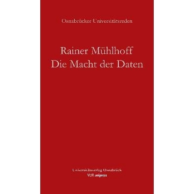 预订 Die Macht der Daten: Warum künstliche Intelligenz eine Frage der Ethik ist 数据的力量：人工智能为何是一个伦理问题: