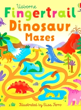 预订 Fingertrail Dinosaur Mazes 指路恐龙迷宫: 9781805075448