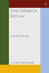 Debates Great Tort 9781509961351 Law 预订