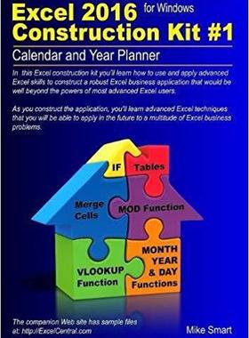 【预售】Excel 2016 Construction Kit #1: Cale...