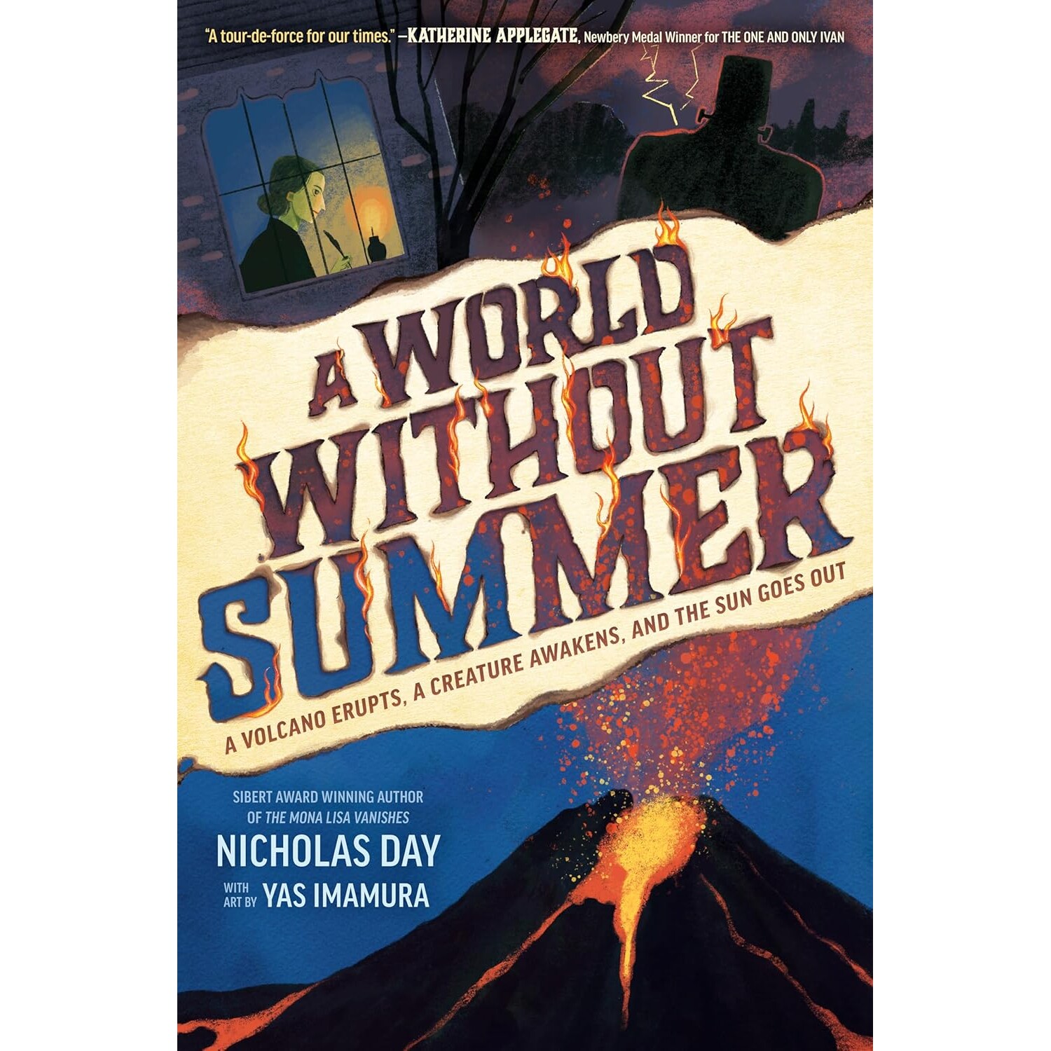 预售 长夏之终 火山、巨兽与消失的太阳 Nicholas Day 金风筝奖 YALSA决选 非虚构类 英文原版 A World Without Summer