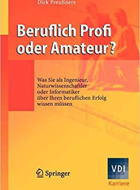 【预订】Beruflich Profi oder Amateur? 9783540774235