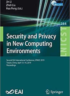 【预售】Security and Privacy in New Computing Environments