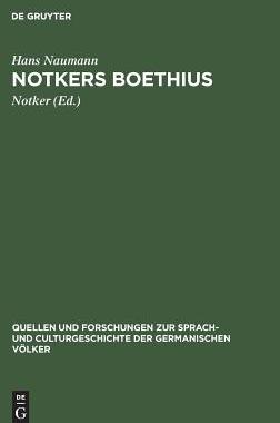 【预订】Notkers Boethius 9783110993608