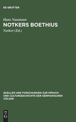 【预订】Notkers Boethius 9783110993608