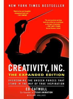 预订 Creativity, Inc.: Overcoming the Unseen Forces That Stand in the Way of True Inspiration Creativity, Inc.（扩展版）