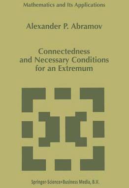 【预订】Connectedness and Necessary Conditions for an Extremum