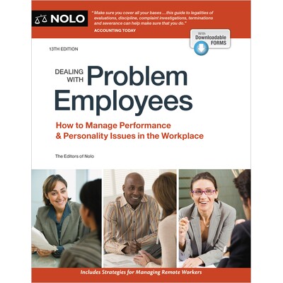 预订 Dealing with Problem Employees: How to Manage Performance & Personal Issues in the Workplace 9781413333091