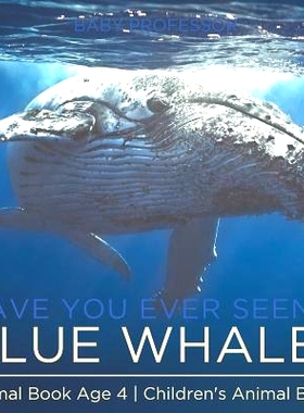预订 Have You Ever Seen A Blue Whale? Animal Book Age 4 - Children’s Animal Books: 9781541915534
