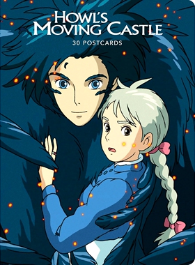现货 哈尔的移动城堡：30张明信片 吉卜力工作室 官方周边 Studio Ghibli Howl's Moving Castle: 30 Postcards