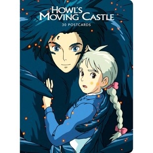 现货 哈尔的移动城堡：30张明信片 吉卜力工作室 官方周边 Studio Ghibli Howl's Moving Castle: 30 Postcards