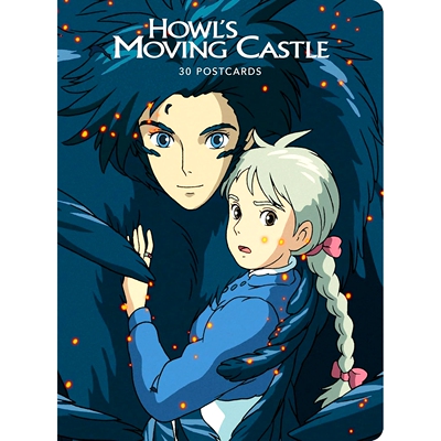 现货 哈尔的移动城堡：30张明信片 吉卜力工作室 官方周边 Studio Ghibli Howl's Moving Castle: 30 Postcards