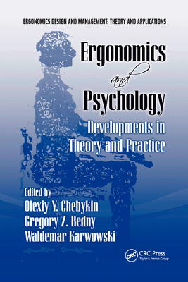 【预订】Ergonomics and Psychology: Developments in Theory and Practice