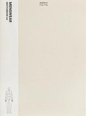[预订]Fashionary Menswear Sketchbook A4 9789887711155