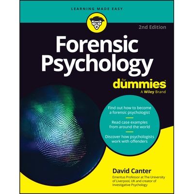 预订 Forensic Psychology for Dummies, 2Nd Edition 《法庭心理学入门》（*版）: 9781394354740
