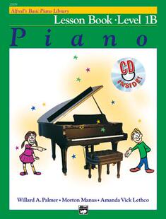 【预订】Alfred’s Basic Piano Library Piano Lesson Book, Level 1B