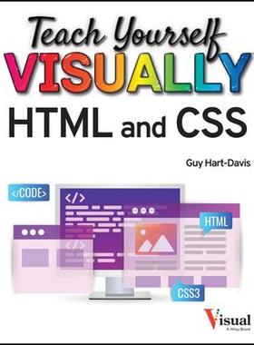 [预订]Teach Yourself Visually Html and Css 9781394160686