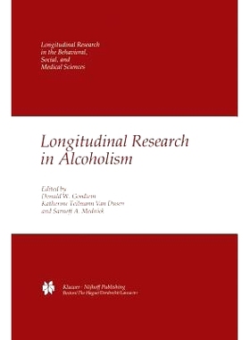预订 Longitudinal Research in Alcoholism: 9789401089890