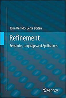 【预售】Refinement: Semantics, Languages and Applications