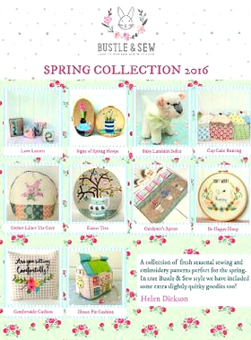 预订 Bustle & Sew Spring Collection 2016: 9781523304684