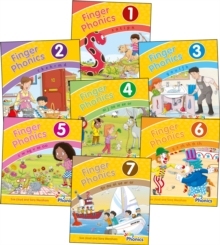 【预订】Finger Phonics Books 1-7 : in Precursive Letters (British English ed 9781844146505