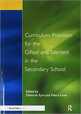 【预售】Curriculum Provision for the Gifted and Talented in the Secondary School