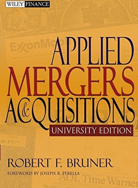 预售 英文原版 应用兼并与收购 Applied Mergers And Acquisitions