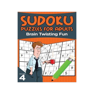 [预订]Sudoku Puzzles for Adults: Brain Twisting Fun Volume 4 9781682806654