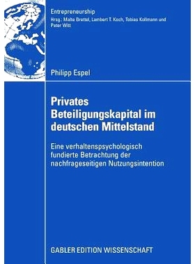 预订 Privates Beteiligungskapital im deutschen Mittelstand: Eine verhaltenspsychologisch fundierte Betrachtung der nachf