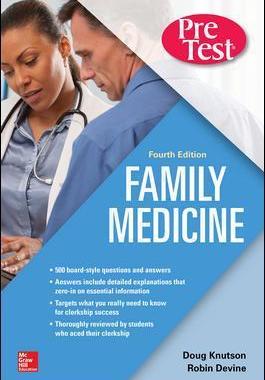 [预订]Family Medicine Pretest Self-Assessment and Review, Fourth Edition 9781260143584