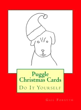 预订 Puggle Christmas Cards: Do It Yourself: 9781517686734