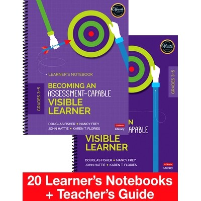 预订 Becoming an Assessment-Capable Visible Learner, Grades 3-5: Classroom Pack: 9781544331843