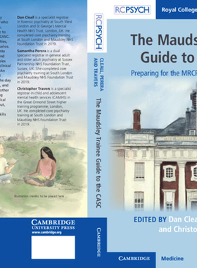 【预订】The Maudsley Trainee Guide to the Casc: Preparing for the Mrcpsych Casc Examination
