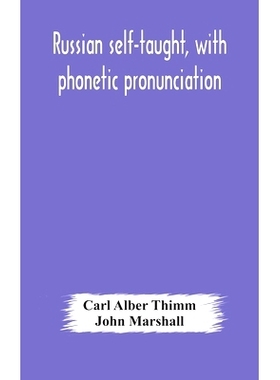 预订 Russian self-taught, with phonetic pronunciation: 9789354176128