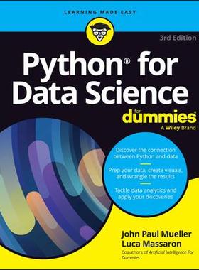 [预订]Python for Data Science for Dummies, 3rd Edition 9781394213146