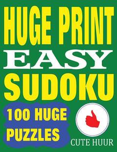 预订 8.5 inch Sudoku with puzzles Puzzles page. 100 9789527278130 book Print Huge per Easy
