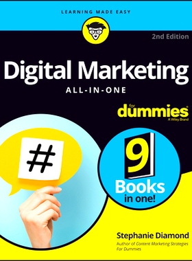 Digital Marketing All-In-One for Dummies, 2nd Edition 数字营销一本通达人迷 第2版: 9781119931959