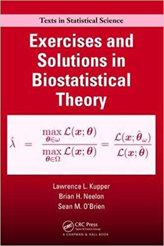 【预售】Exercises and Solutions in Biostatistical Theory