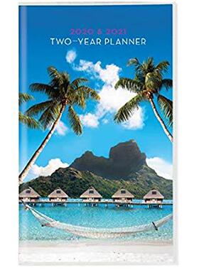 【预售】Island Paradise 2020 Two Year Pocket Planner